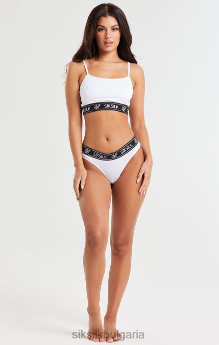 облекло SikSilk бралет с бяла каишка Жени 486F8219