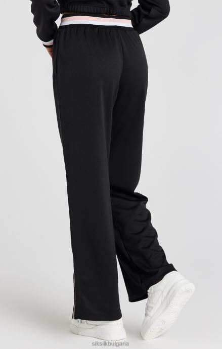 облекло SikSilk черен университетски панталон с широки крачоли Жени 486F8158