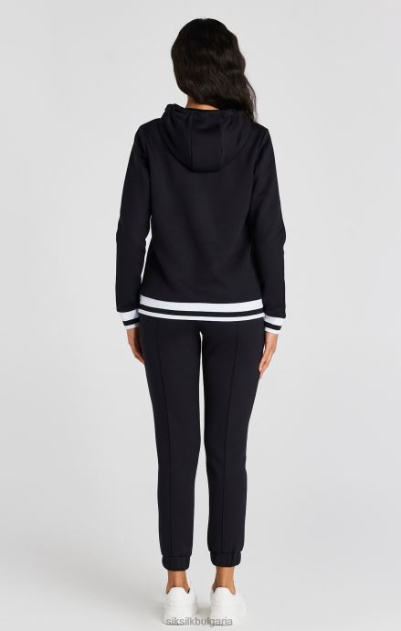 облекло SikSilk черен баскетболен панталон Жени 486F8168