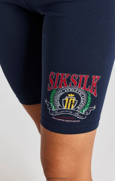 облекло SikSilk флотски университетски цикъл кратък Жени 486F8194