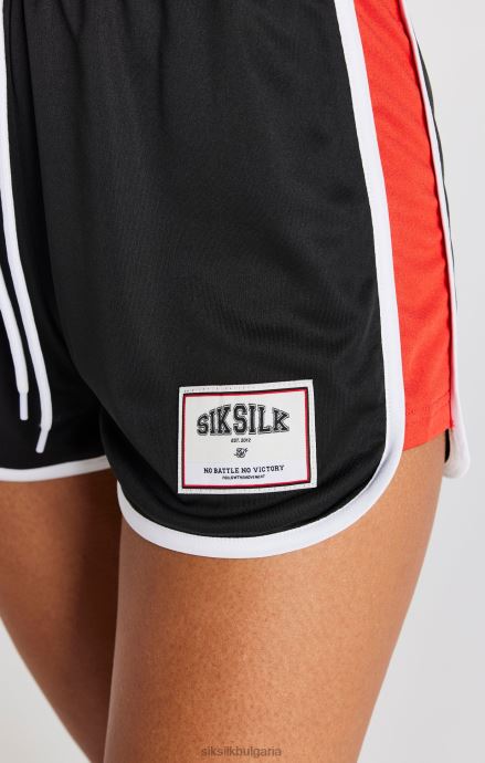 облекло SikSilk къса лента с черен панел Жени 486F8195