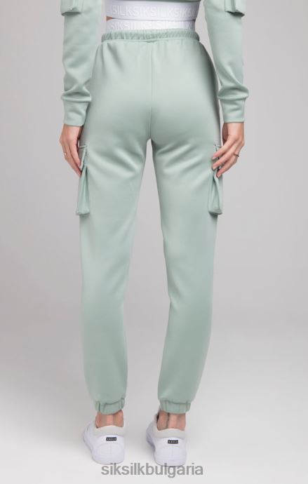 облекло SikSilk карго панталони с лента - мъдрец Жени 486F8176