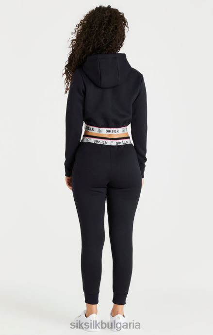 облекло SikSilk черен анцуг Жени 486F8185