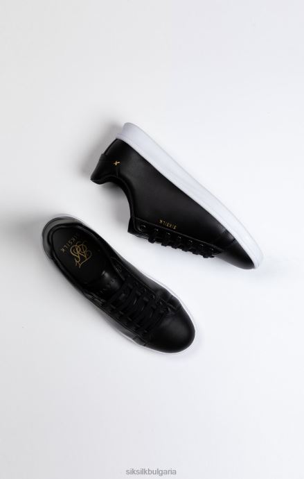 обувки SikSilk черни ежедневни маратонки с ниско горнище Жени 486F8256