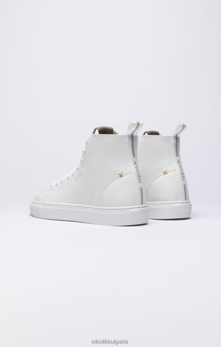 обувки SikSilk бели класически високи маратонки Жени 486F8257
