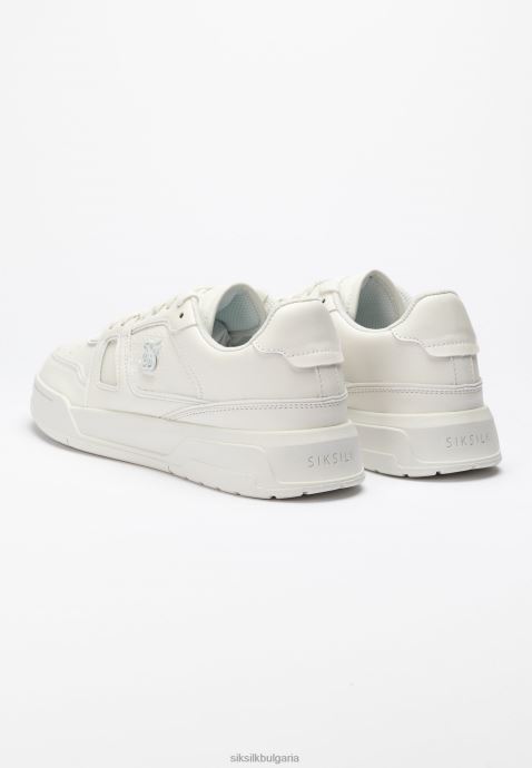 обувки SikSilk мръсно бял нисък горен корт тренажор Жени 486F8268