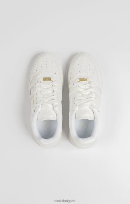 обувки SikSilk бели ниски маратонки на корт Жени 486F8272