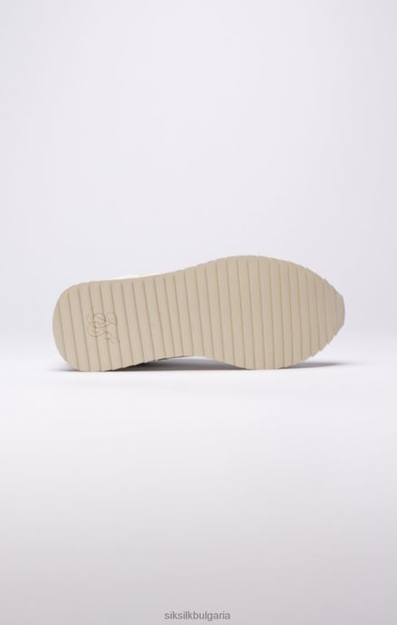 обувки SikSilk бял ретро маратонка за бягане Жени 486F8276