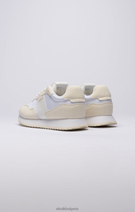 обувки SikSilk бял ретро маратонка за бягане Жени 486F8276