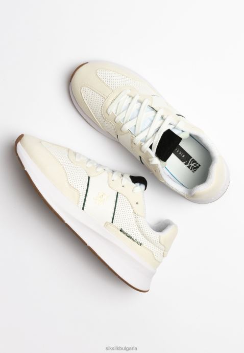 обувки SikSilk екрю wira racer trainer Жени 486F8251