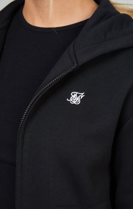 облекло SikSilk черен основен цип Жени 486F8100