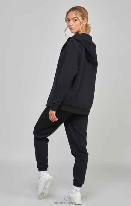 облекло SikSilk черен основен цип Жени 486F8100