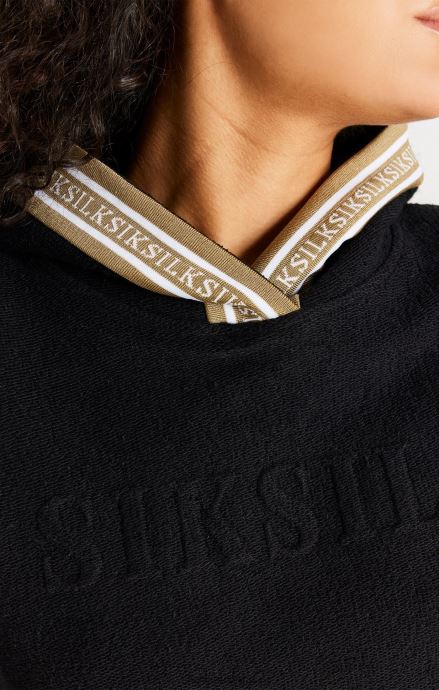 облекло SikSilk черна качулка над главата Жени 486F8113