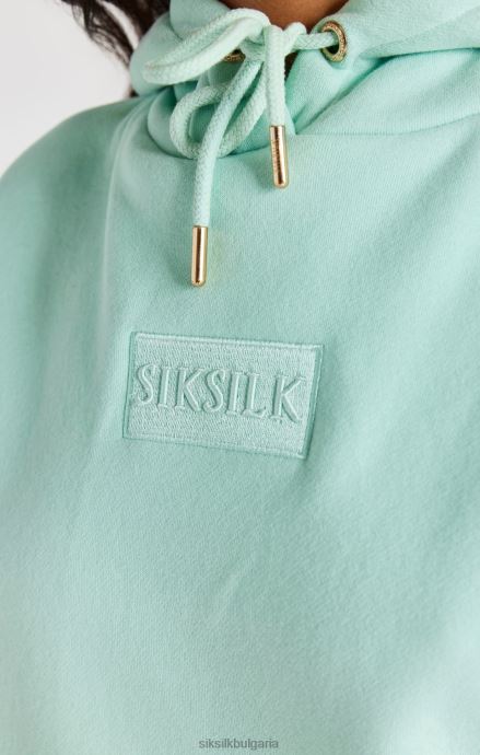 облекло SikSilk ментов луксозен овърсайз качулка Жени 486F8164