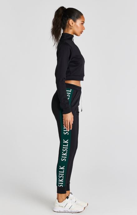 облекло SikSilk черна горна част Жени 486F874