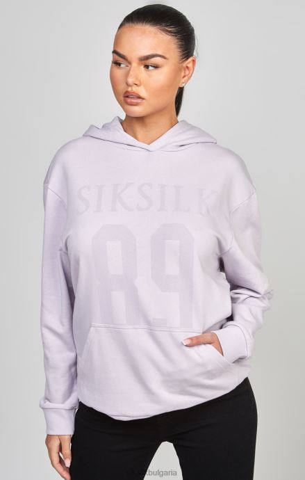 облекло SikSilk лилав голям суичър 89 Жени 486F8115