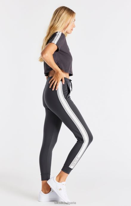 облекло SikSilk сива кратка тениска Жени 486F830