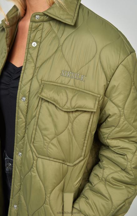 облекло SikSilk олекотено яке с юрган каки Жени 486F8126