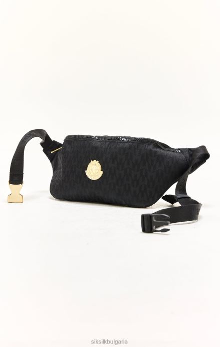 чанта SikSilk x черна чанта на меси унисекс 486F8619