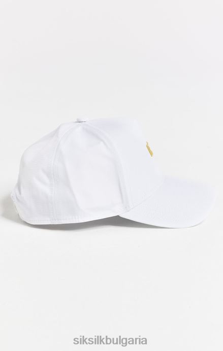 аксесоар SikSilk бяла безкрайна найлонова шапка за шофьор на камион унисекс 486F8243