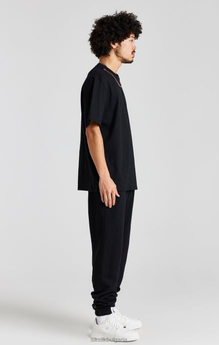 облекло SikSilk джоггер с черна верига мъже 486F8533