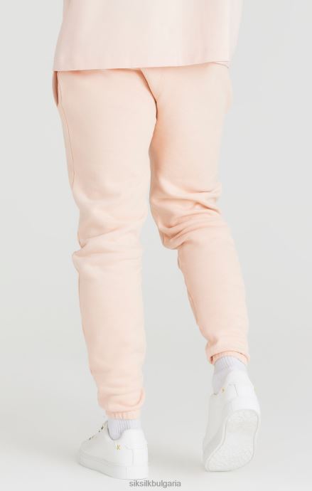 облекло SikSilk розов маншет със спокойна кройка мъже 486F8534