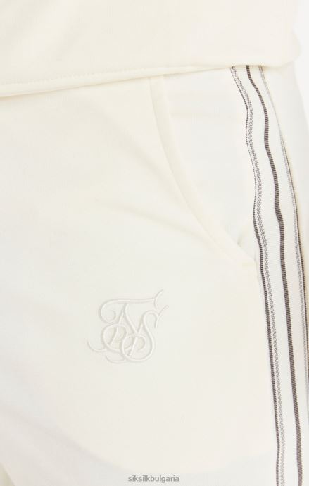 облекло SikSilk екрю тонално тейпинг късо мъже 486F8566