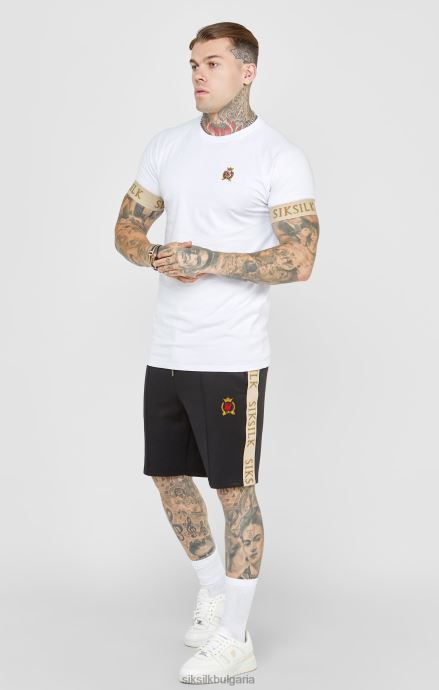 облекло SikSilk черен гребен къс мъже 486F8577