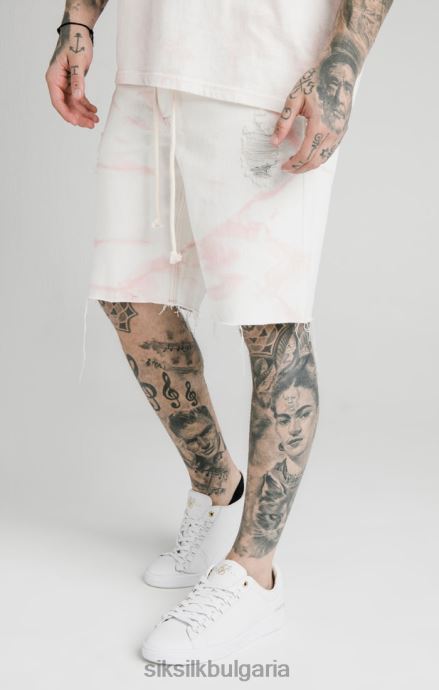 облекло SikSilk розов широк дънков къс мъже 486F8595