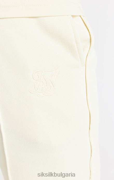 облекло SikSilk екрю смарт къс мъже 486F8613