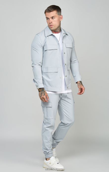 облекло SikSilk сив товарен джогинг мъже 486F8510