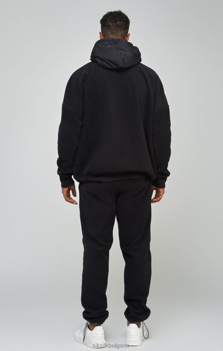 облекло SikSilk джогинг с маншети и маншети от екрю полар мъже 486F8523