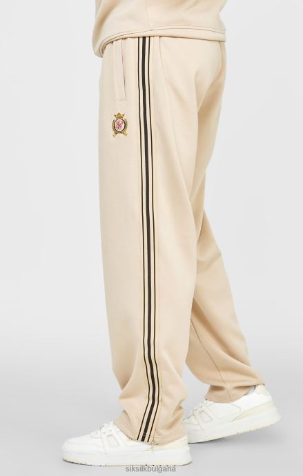 облекло SikSilk свободен панталон в цвят екрю мъже 486F8528