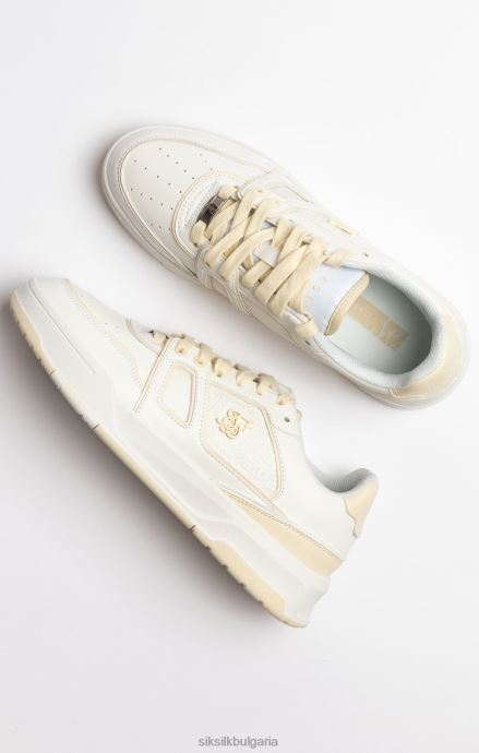 обувки SikSilk маратонки в екрю с ниска горна част мъже 486F813