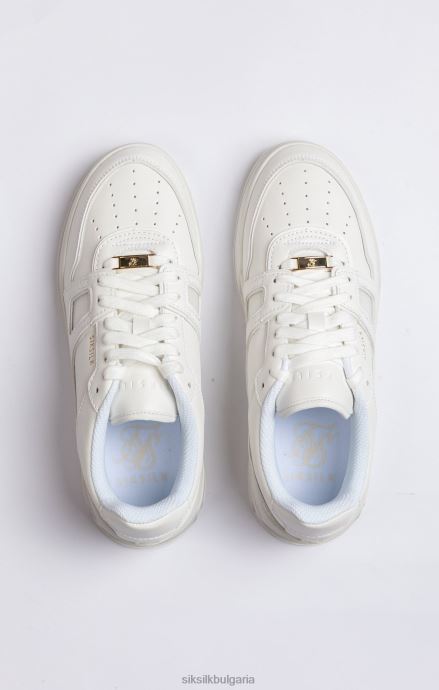 обувки SikSilk бели ниски маратонки на корт мъже 486F814