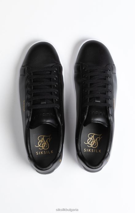 обувки SikSilk черни ежедневни маратонки с ниско горнище мъже 486F817