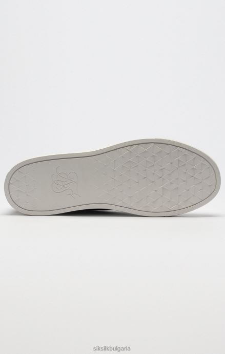 обувки SikSilk ефект на бяла змийска кожа Kirkie мъже 486F816