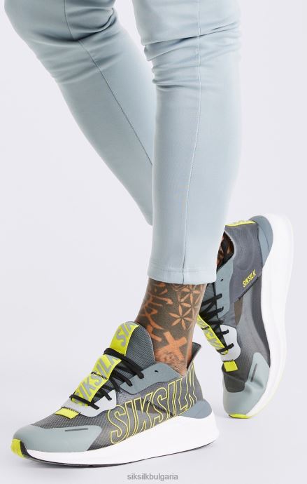 обувки SikSilk тренажор за бягане grey mako performance мъже 486F822