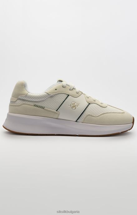 обувки SikSilk екрю wira racer trainer мъже 486F81