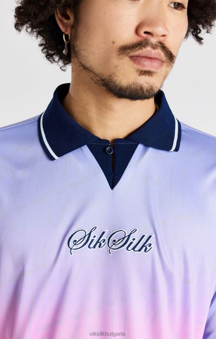 облекло SikSilk флотска футболна фланелка мъже 486F8382