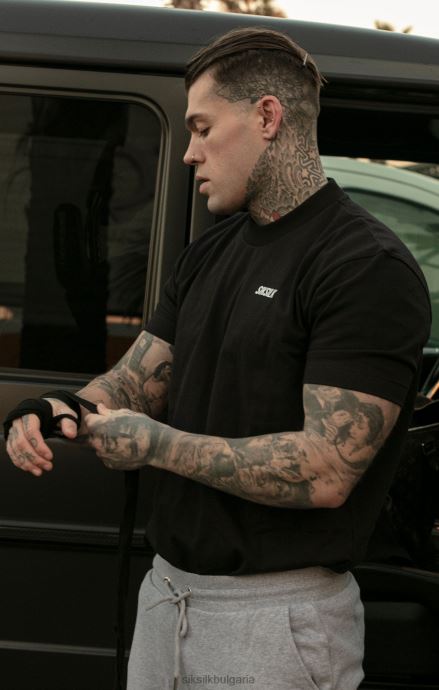 облекло SikSilk академична тениска с ограничено издание мъже 486F8401