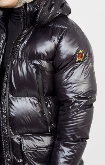 облекло SikSilk черно мениджърско палто мъже 486F8497