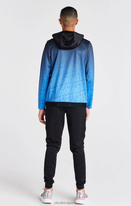 облекло SikSilk черен кльощав джогинг момчета 486F8302