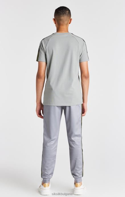 облекло SikSilk сив залепен джогинг момчета 486F8303