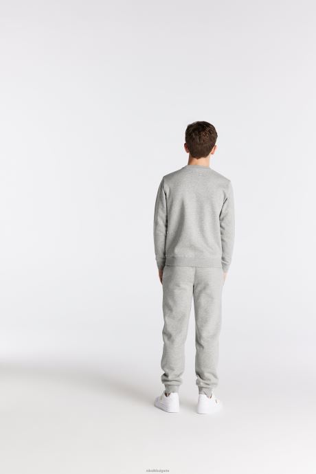 облекло SikSilk суичър от сив мергел момчета 486F8289