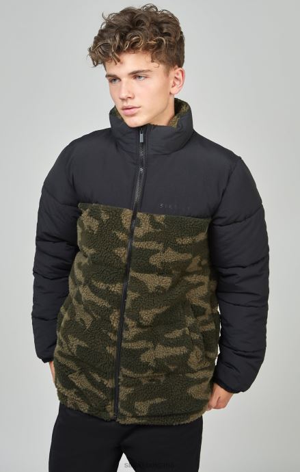 облекло SikSilk camo borg пуф яке момчета 486F8297