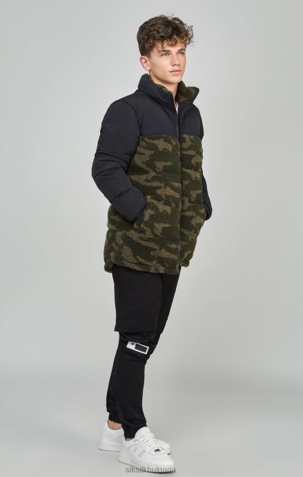 облекло SikSilk camo borg пуф яке момчета 486F8297