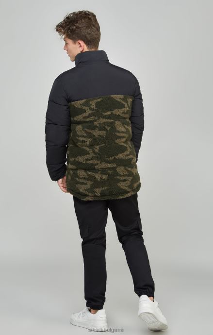 облекло SikSilk camo borg пуф яке момчета 486F8297