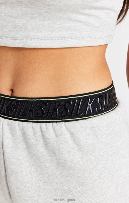 облекло SikSilk сив мергел, залепен с лента, къс момичета 486F8360