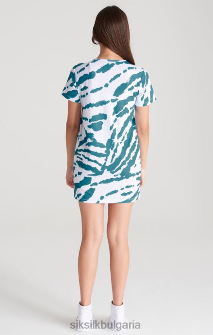 облекло SikSilk тениска с бяла вратовръзка момичета 486F8343